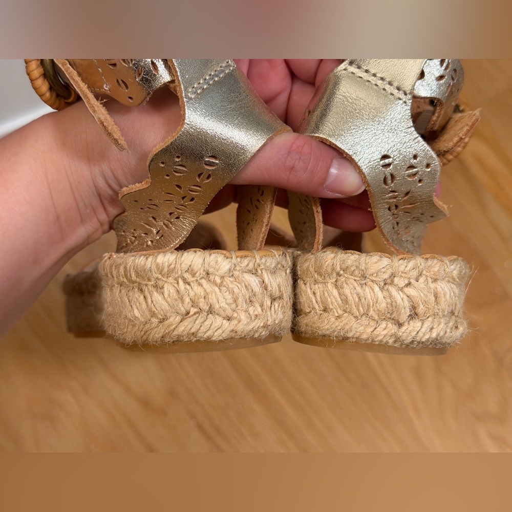 Soludos x Anthropologie Cadiz Espadrille Sandals size 6.5 - Picture 9 of 11